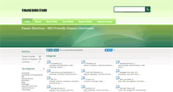 Desktop Screenshot of finanzdirectory.com