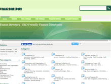 Tablet Screenshot of finanzdirectory.com